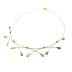 Modern Crisscross Necklace