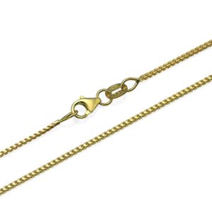 14k Yellow Gold Franco Chain 1.1mm 16-28" - Baltinester Jewelry