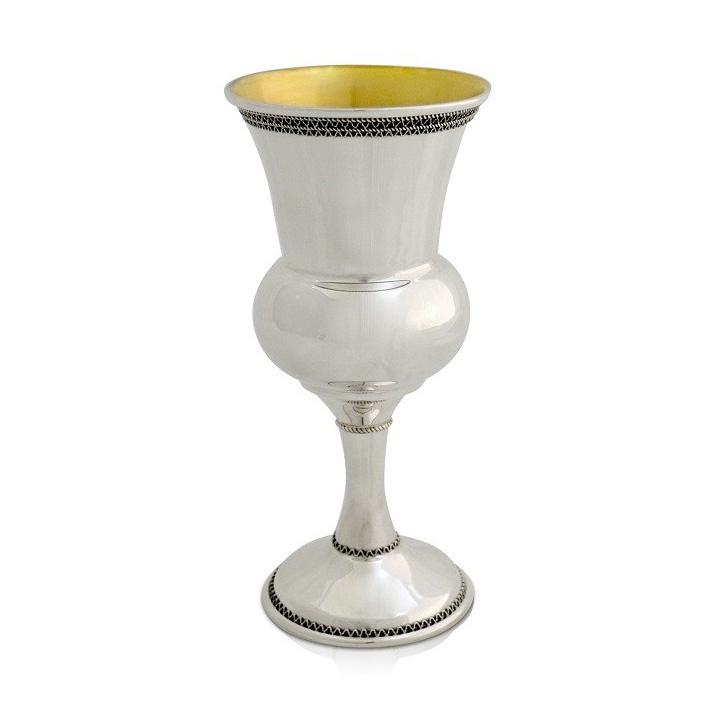 Eviyatar Standard Sterling Silver Kiddush Cup - Baltinester Jewelry