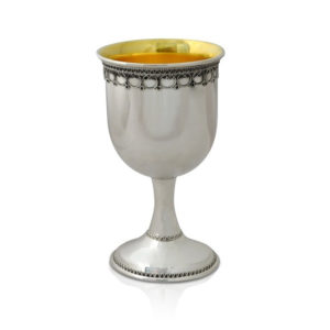 Lior Embellished Classic Kiddush Cup - Baltinester Jewelry