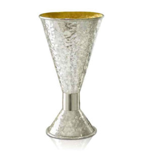 Natan Hammered Silver Kiddush Cup - Baltinester Jewelry