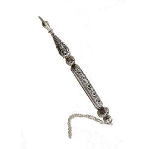 Ornate Sterling Silver Yad Torah Pointer - Baltinester Jewelry