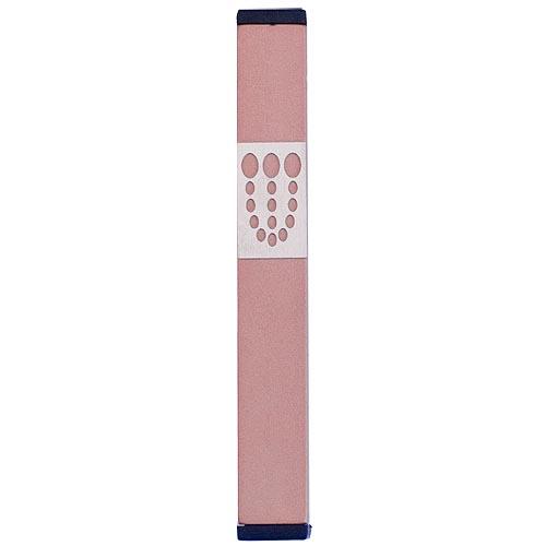 Mezuzah Dots Shin (Medium) - Pink - Baltinester Jewelry