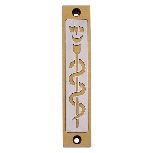 Mezuzah Healing Series - Gold - Baltinester Jewelry