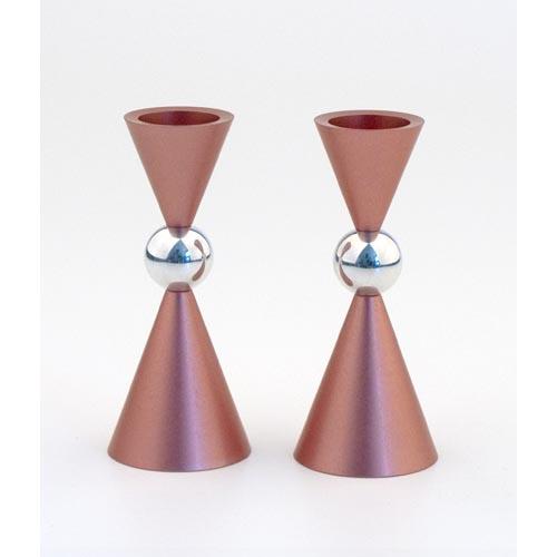 Modern Mini Ball Candle Holders - Pink - Baltinester Jewelry