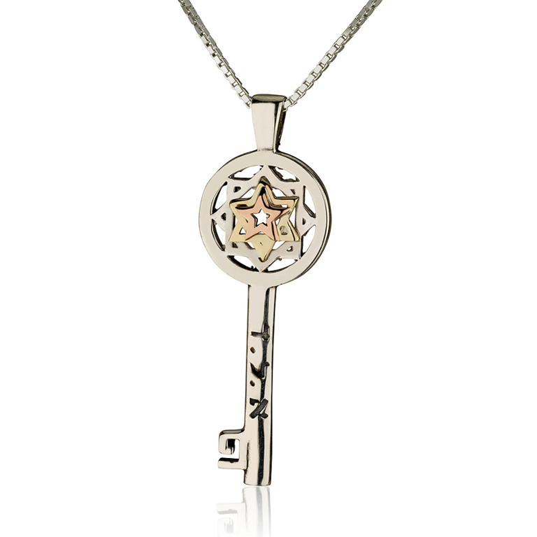Eve's Rectification Silver Key Pendant - Baltinester Jewelry