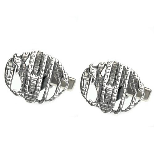 Sterling Silver Jerusalem Cufflinks - Baltinester Jewelry