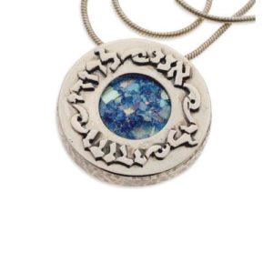 Ani L'Dodi Roman Glass Necklace - Baltinester Jewelry