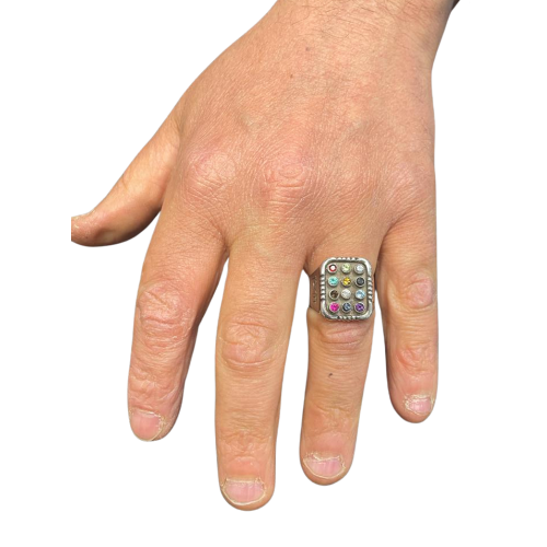 Silver Hoshen Ring