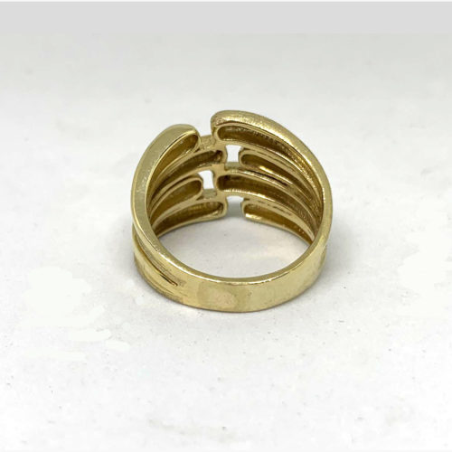 14k Gold Israeli Sabra Ring 4 - Baltinester Jewelry
