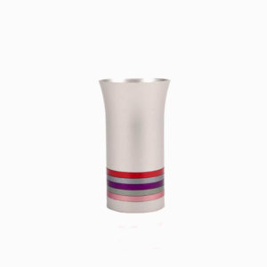 multicolored modern kiddush cup
