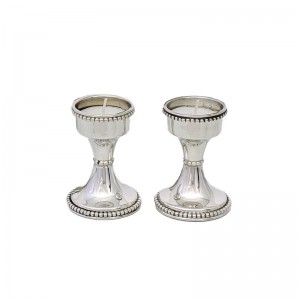 Silver Candle Holder, Judaica