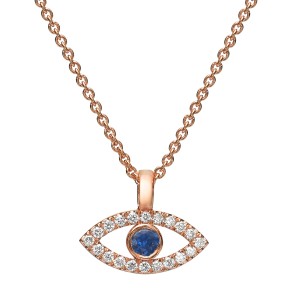 Evil Eye pendant and chain