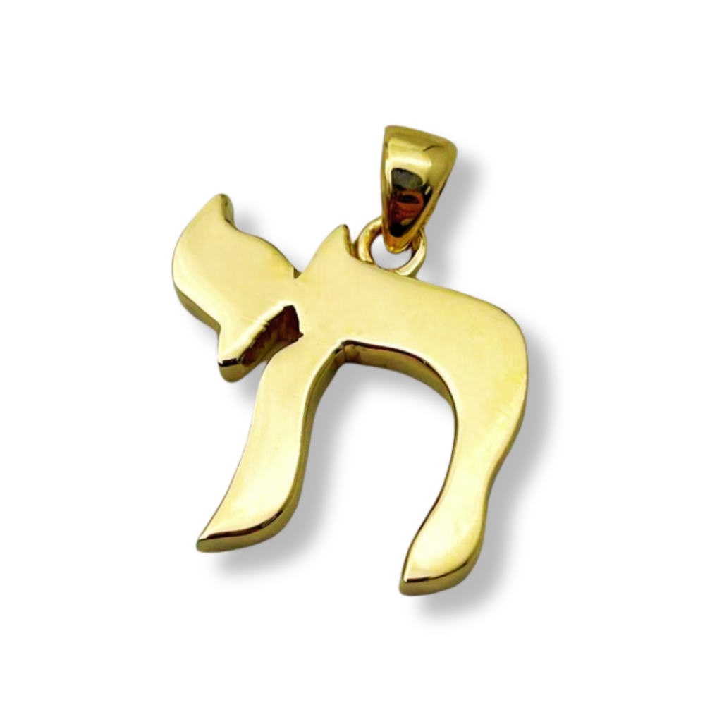 Chai Pendant in 14K Gold / Necklace Charm